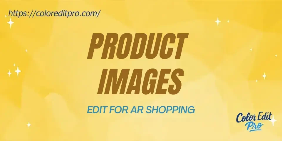 High-quality product image showing edited photos for AR shopping and immersive e-commerce